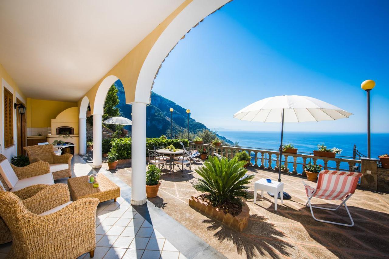Villa Savina - Elegant Family Villa Overlooks Amalfi Coast - Positano Zewnętrze zdjęcie